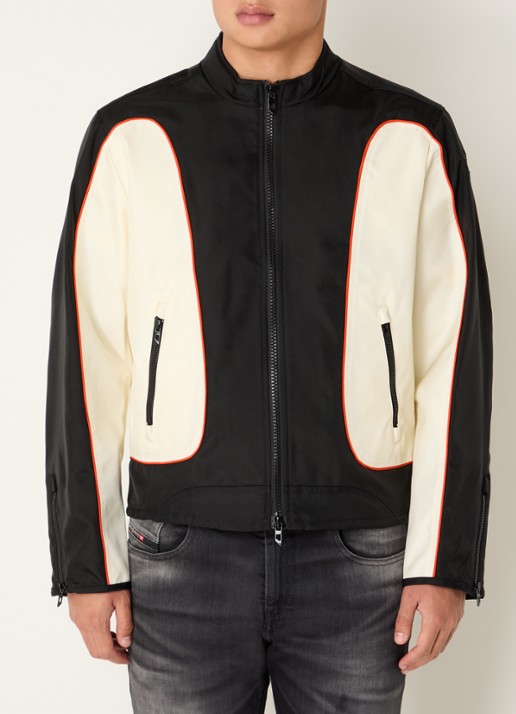 Diesel J-Blink jack met opstaande kraag