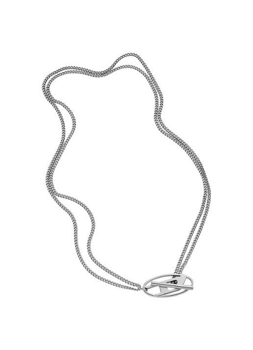 Diesel Ketting DX1534040 - detail 3 zilver
