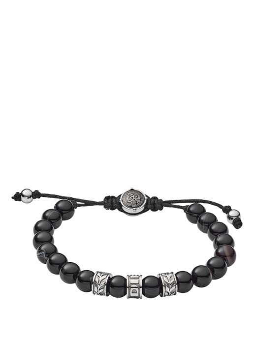 Diesel Kralenarmband met halfedelsteen DX1101040