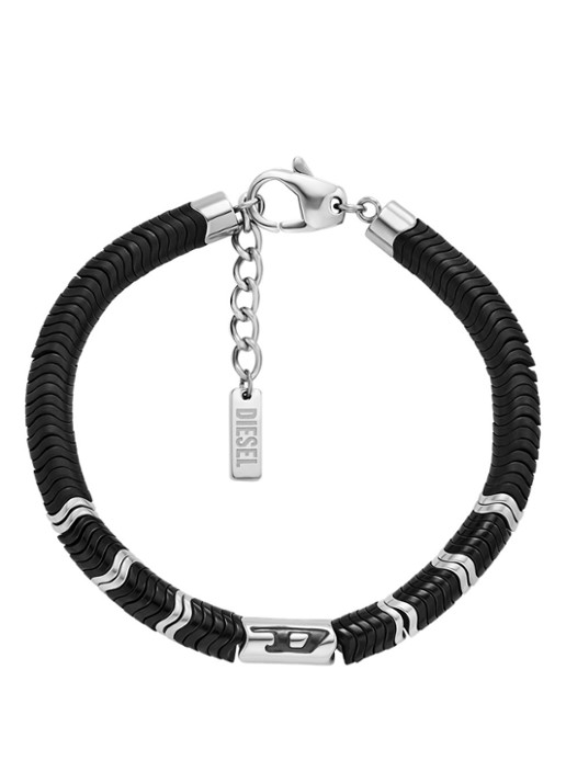 Diesel Kralenarmband met logo DX1574931
