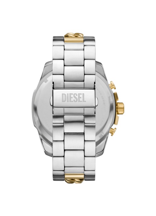 Diesel Mega Chief horloge DZ4672 - detail zilver