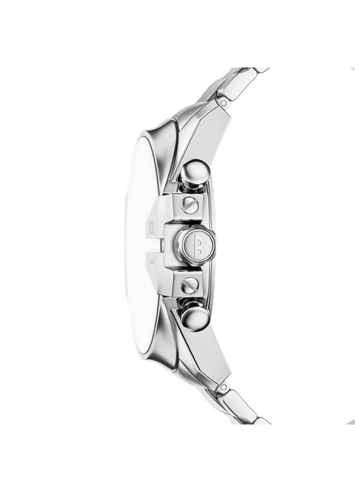 Diesel Mega Chief Slim horloge DZ4702 - detail 3 zilver