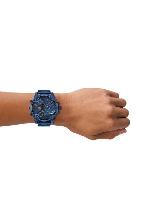 Diesel Mr. Daddy 2.0 horloge DZ7496 - detail 6 blauw