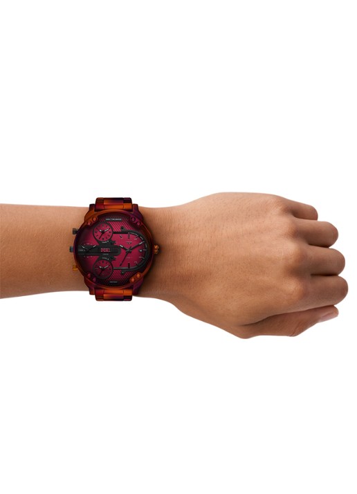 Diesel Mr. Daddy Slim horloge DZ7491 - detail 4 rood