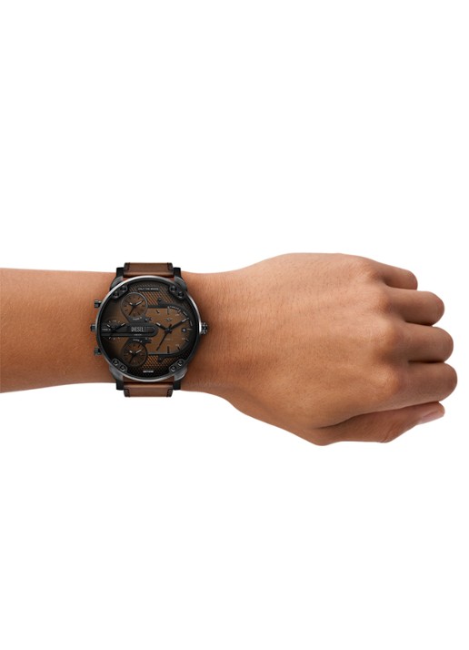 Diesel Mr. Daddy Slim horloge DZ7492 - detail 3 zwart