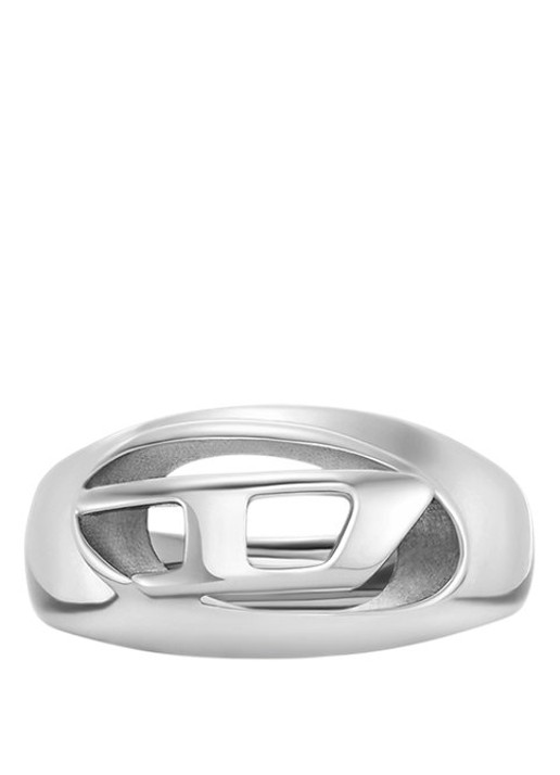 Diesel Oval ring DDX1715040 - detail 3 zilver