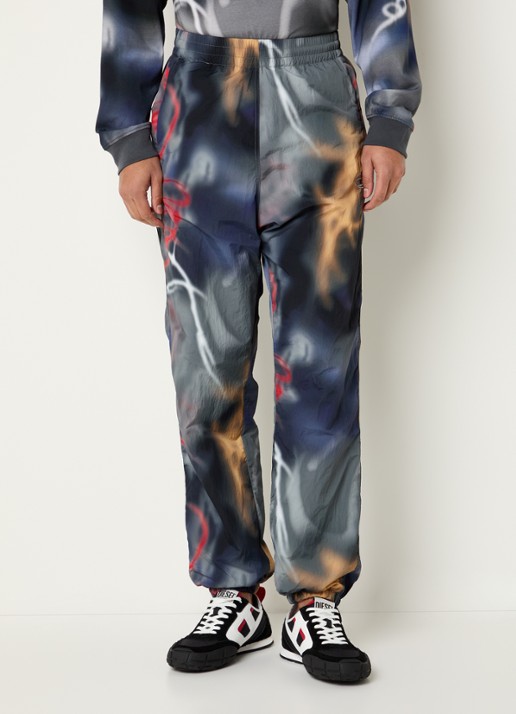 Diesel P-Arelion tapered fit broek met print