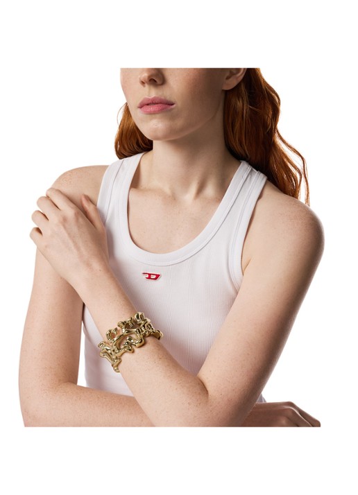 Diesel Runway bangle DX1660710 - detail 2 goud