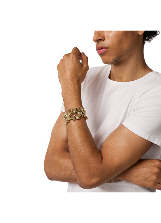 Diesel Runway bangle DX1660710 - detail 3 goud