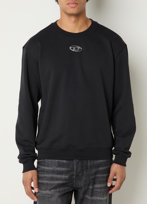 Diesel S-Norm-Iod sweater met logo