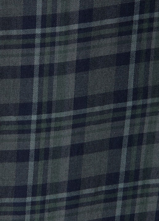 Diesel S-Simply regular fit overhemd met ruitdessin - detail 3 bronsgroen