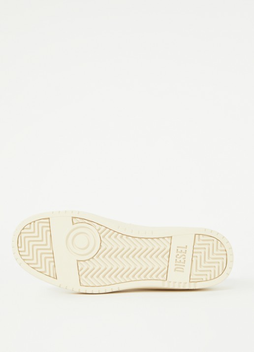 Diesel S-Tracker-D sneaker van leer - detail 3 wit