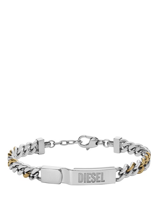 Diesel Schakelarmband met logo DX1457931