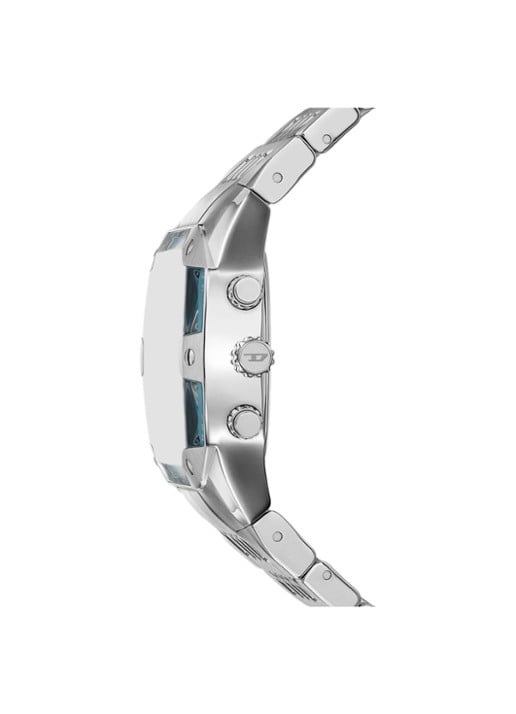Diesel Spiked Cushion horloge DZ4725 - detail 2 zilver