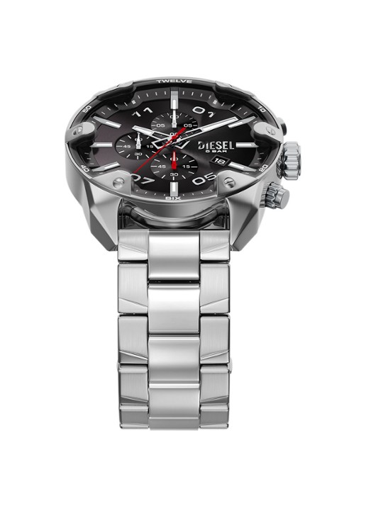 Diesel Spiked horloge DZ4709 - detail 4 zilver
