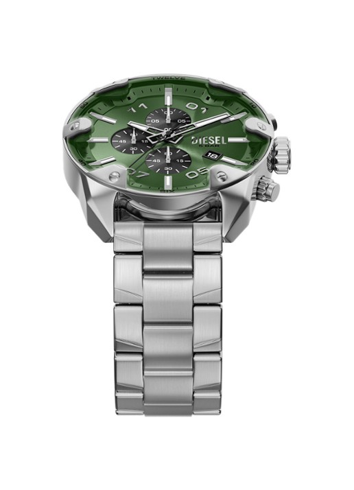 Diesel Spiked horloge DZ4712 - detail 4 zilver