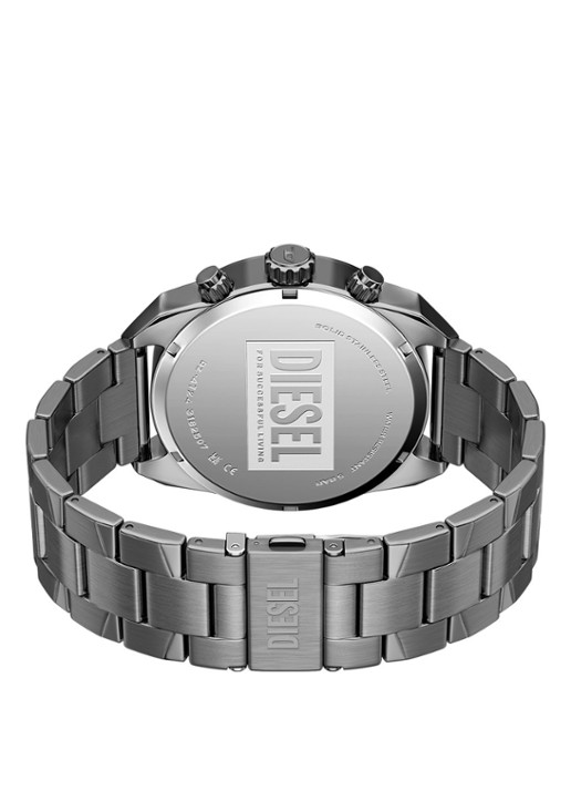 Diesel Spiked horloge DZ4724 - detail 3 donkergrijs