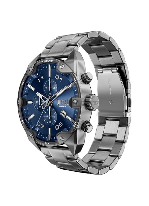 Diesel Spiked horloge DZ4724 - detail 4 donkergrijs
