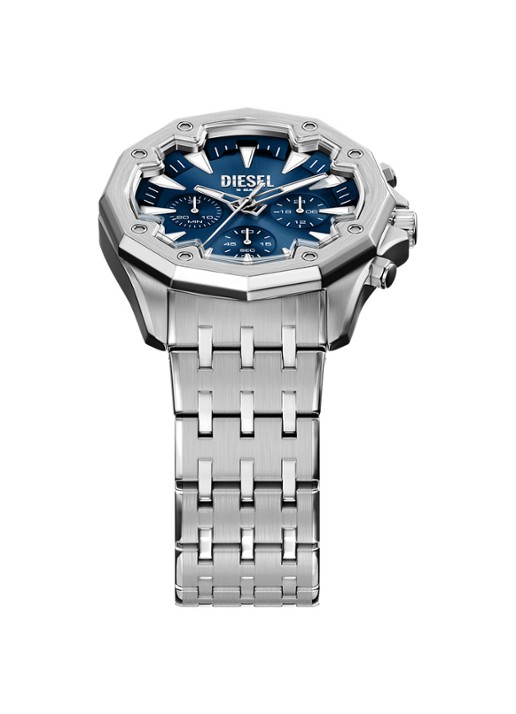 Diesel Stinger horloge DZ4706 - detail 3 zilver