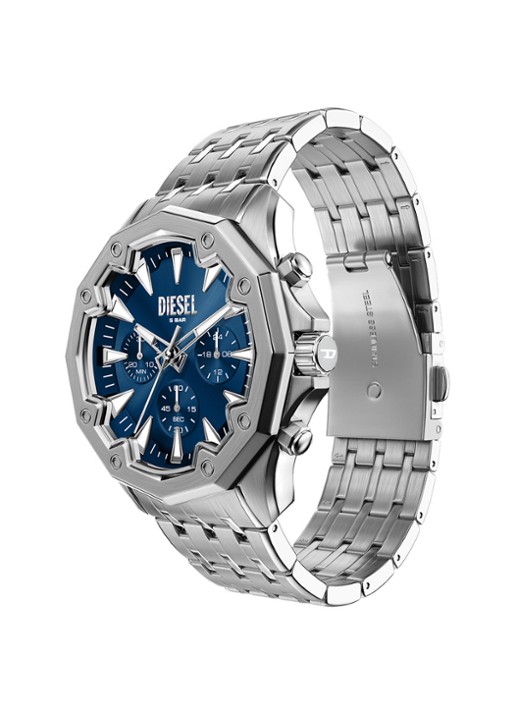 Diesel Stinger horloge DZ4706 - detail 4 zilver