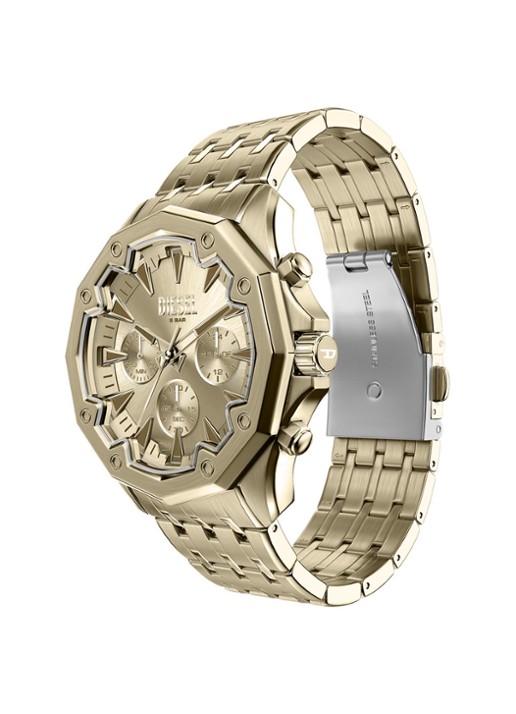 Diesel Stinger horloge DZ4707 - detail 5 goud