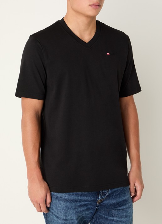 Diesel T-Adjust T-shirt met logoborduring