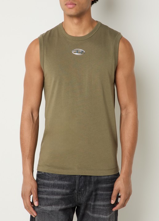 Diesel T-Bisco-Iod tanktop met logo