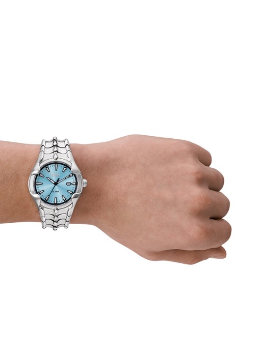 Diesel Vert horloge DZ2200 - detail 5 zilver