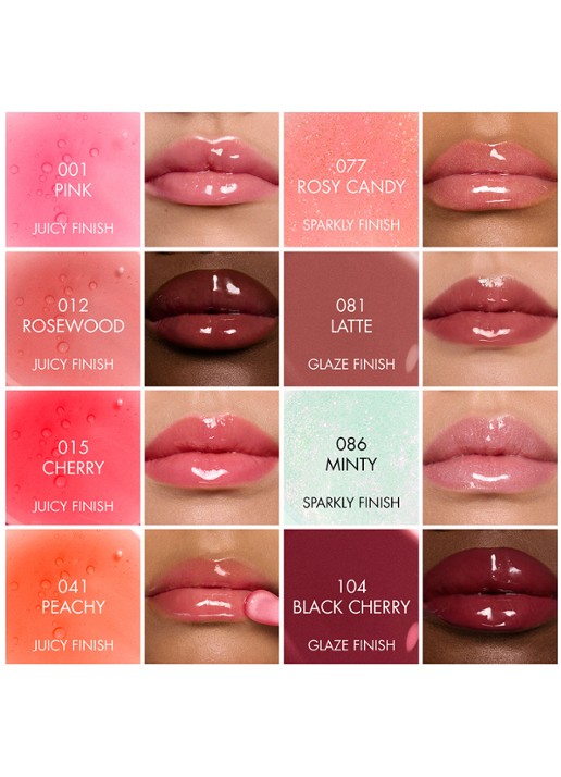 DIOR Addict Lip Glow Oil - voedende lipolie - detail 5 012 rosewood