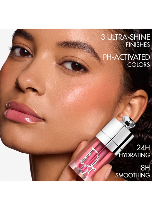 DIOR Addict Lip Glow Oil - voedende lipolie - detail 5 041 peachy
