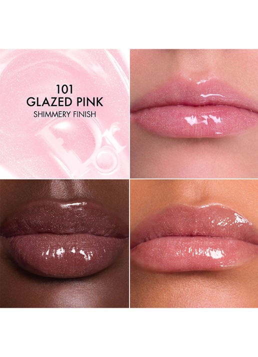 DIOR Dior Addict Lip Glow Butter - glanzende lipverzorging - detail 4 101 glazed pink
