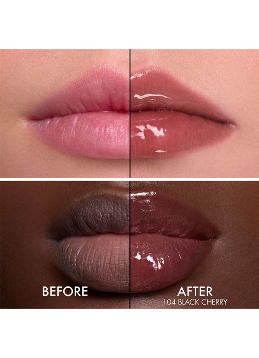 DIOR Dior Addict Lip Glow Butter - glanzende lipverzorging - achterkant 104 black cherry
