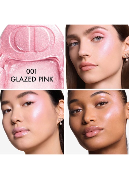 DIOR Dior Backstage Glassy Glow Stick - highlighter stick - detail 3 001 glazed pink