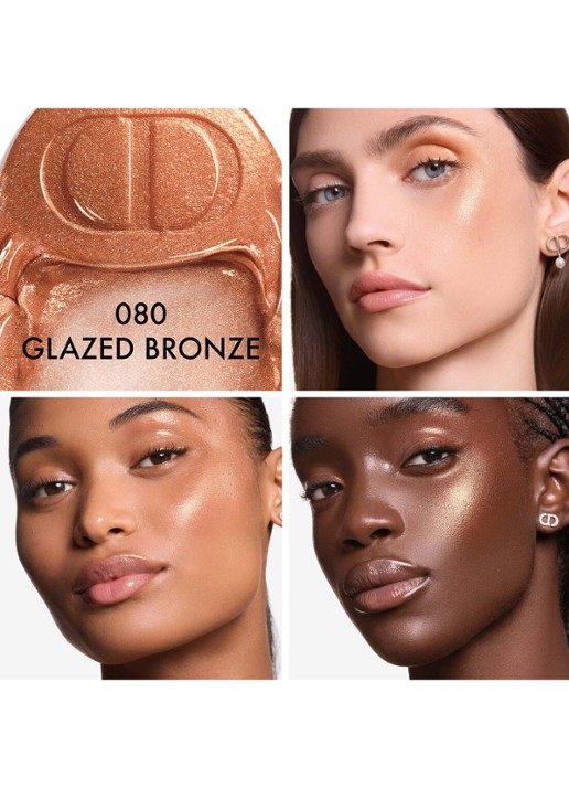 DIOR Dior Backstage Glassy Glow Stick - highlighter stick - voorkant 2 080 glazed bronze