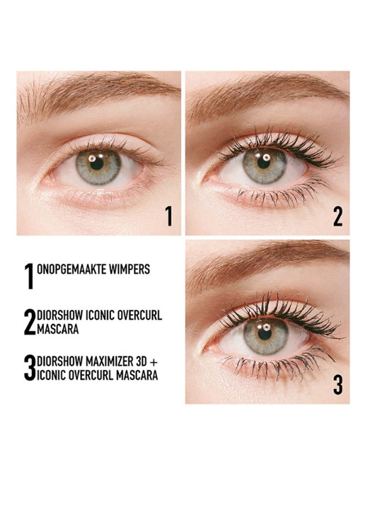 DIOR Diorshow Iconic Overcurl Waterproof Mascara - detail 5 091 noir / black