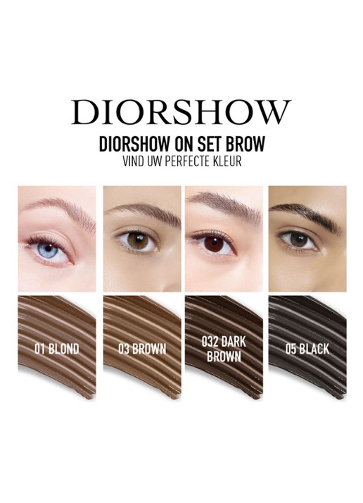 DIOR Diorshow On Set Brow Wenkbrauwgel - detail 3 001 - blond