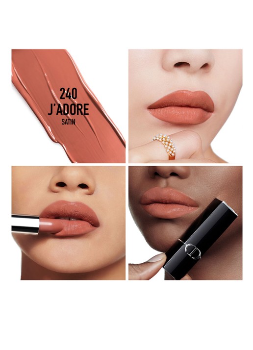 DIOR Rouge Dior Lipstick - detail 4 satijn - 240 j'adore