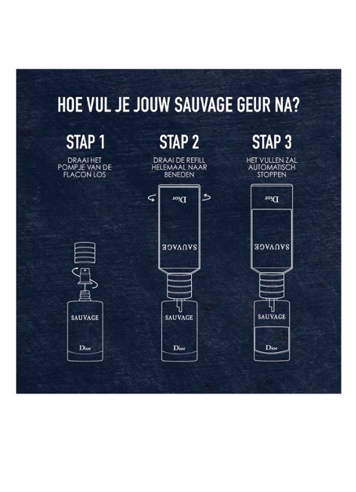 DIOR Sauvage Eau de Parfum Refill - Navulling - detail 5 undefined