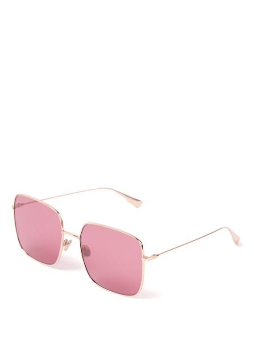 DIOR Zonnebril DiorStellaire1 - voorkant 4 roségoud