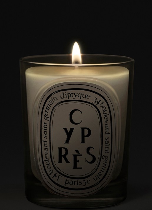 DIPTYQUE Cypres Classic geurkaars 190 gram - voorkant 3 beige