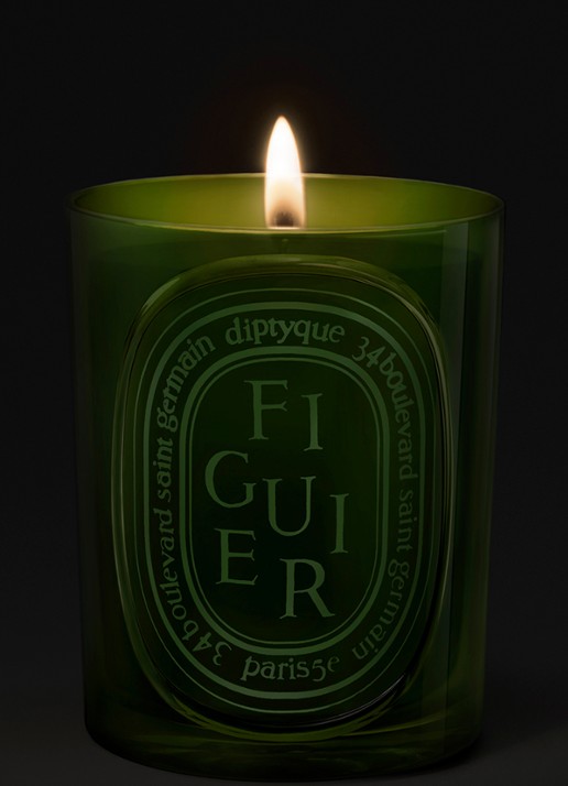 DIPTYQUE Figuier geurkaars 300 gram - voorkant 4 beige
