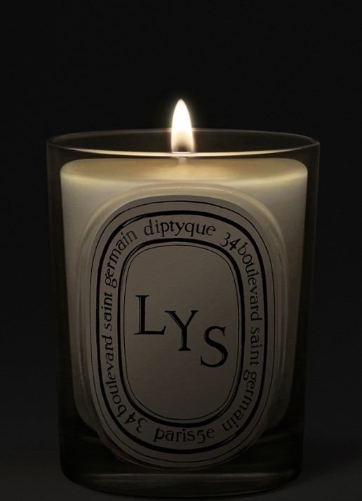 DIPTYQUE Lys Classic geurkaars 190 gram - voorkant 3 beige