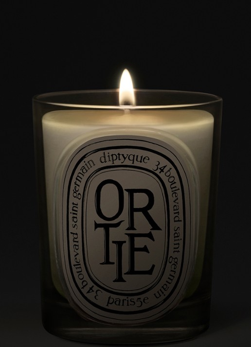 DIPTYQUE Ortie Classic geurkaars 190 gram - voorkant 3 beige
