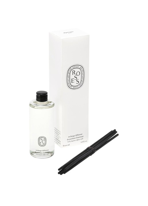 DIPTYQUE Reed Diffuser Roses Refill - navulling voor geurstokjes 200 ml - voorkant 2 undefined