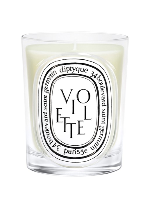DIPTYQUE Violette Classic geurkaars 190 gram