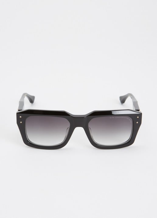 DITA Grandmaster-nine wayfarer zonnebril DTS464 - detail 2 zwart