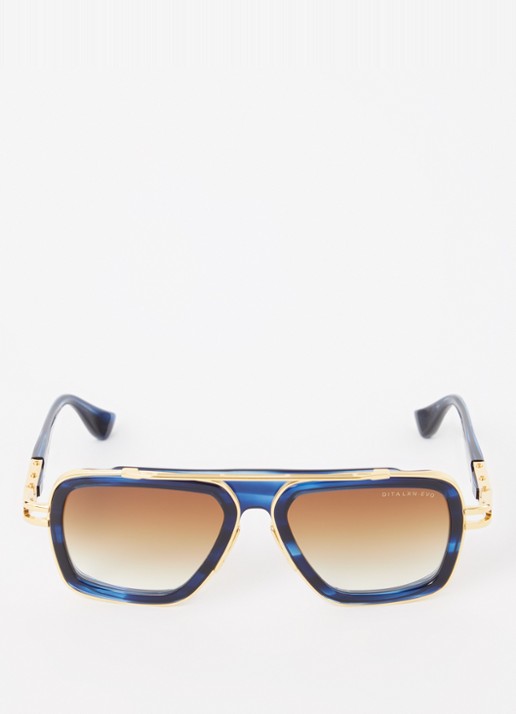 DITA Lxn-Evo zonnebril anti-reflecterend D4000397 - detail blauw