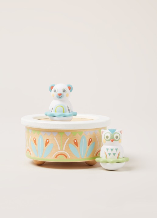 Djeco BabyMusic magnetisch muziekdoosje - voorkant 3 wit