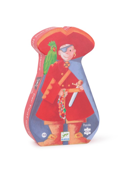 Djeco Piraat legpuzzel 36 stukjes