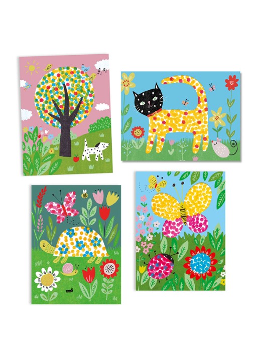 Djeco Small Dots tekenset  - voorkant 2 undefined